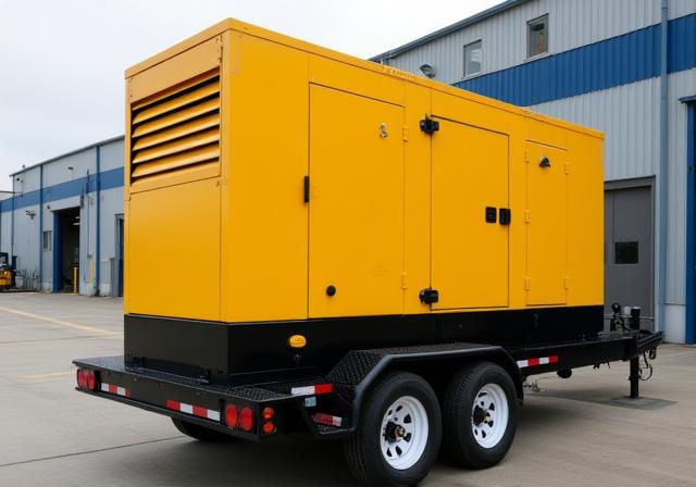 Heavy backup generators for data centers